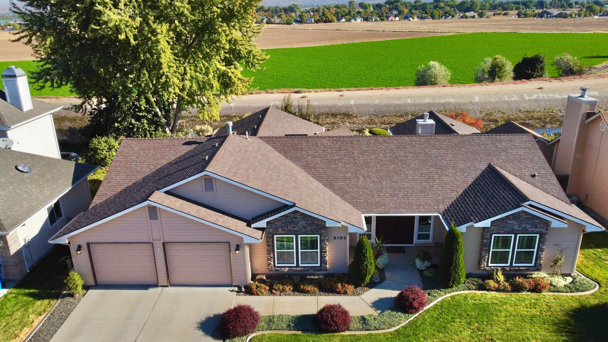 Boise real estate drone photos